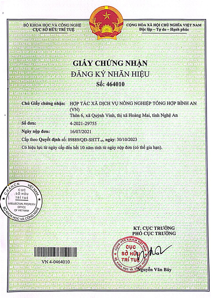 Giấy chứng nhận đăng ký thương hiệu Giấy chứng nhận đăng ký thương hiệu