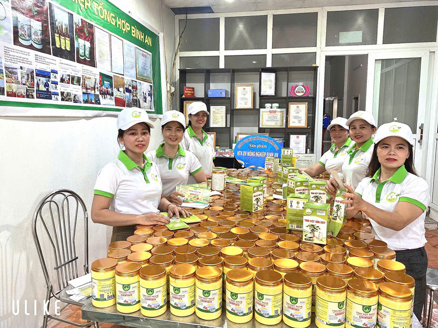 Tinh bột nghệ B&igrave;nh A