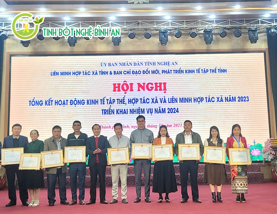 Tinh bột nghệ tại Nghệ An