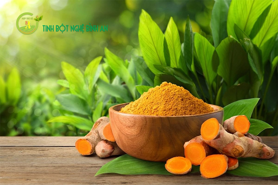 Tăng cường sức khỏe, n&acirc;ng cao hệ miễn dịch với Tinh bột nghệ B&igrave;nh An - Nghệ An