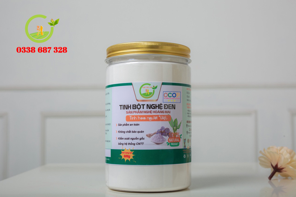 Tinh bột nghệ đen