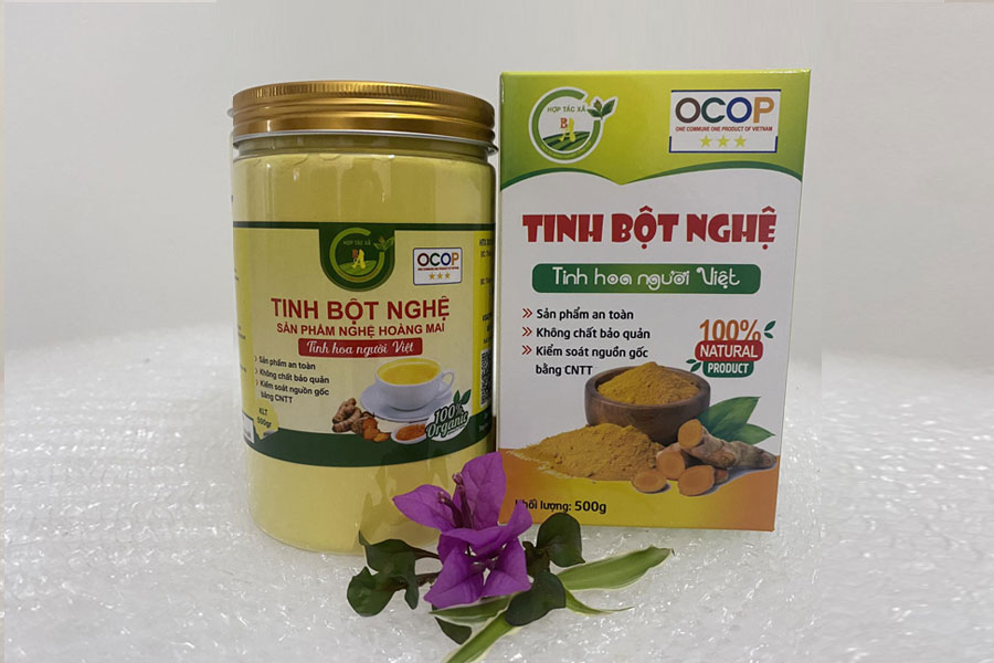 Tinh bột nghệ chất lượng cao