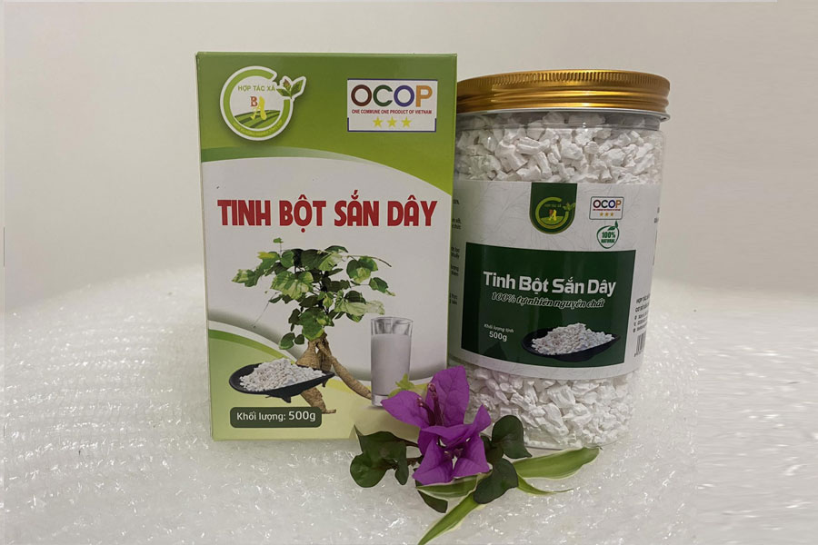 Tinh bột sắn d&acirc;y